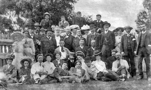 Germans at socialist picnic