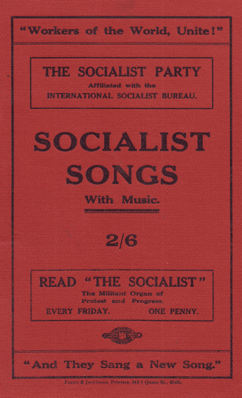 Socialist song book