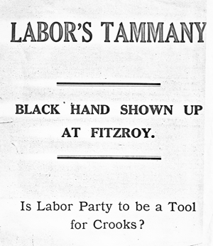 Black Hand pamphlet
